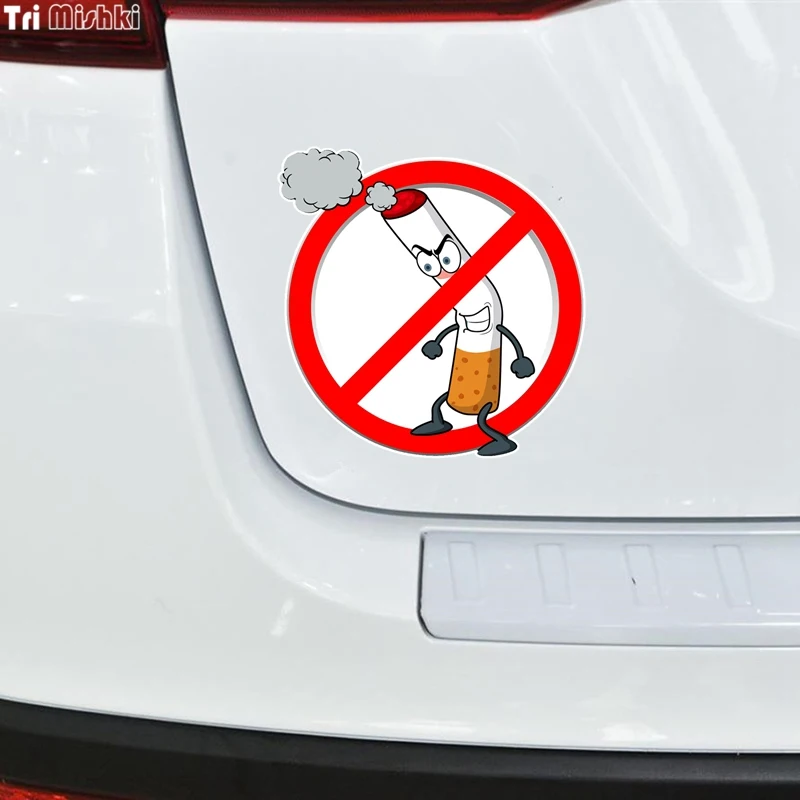 Tri Mishki WCS218 14x14 см Склоны отсутствуют предупреждение о запрете курения красочные