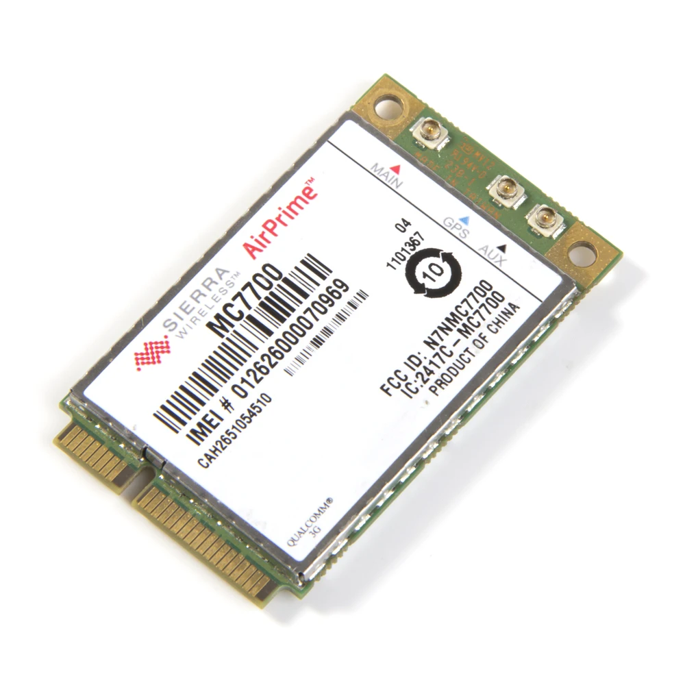 Мини PCI E 3G/4G WWAN GPS модуль Sierra MC7700 Express 3G HSPA LTE 100MBP беспроводная карта WLAN