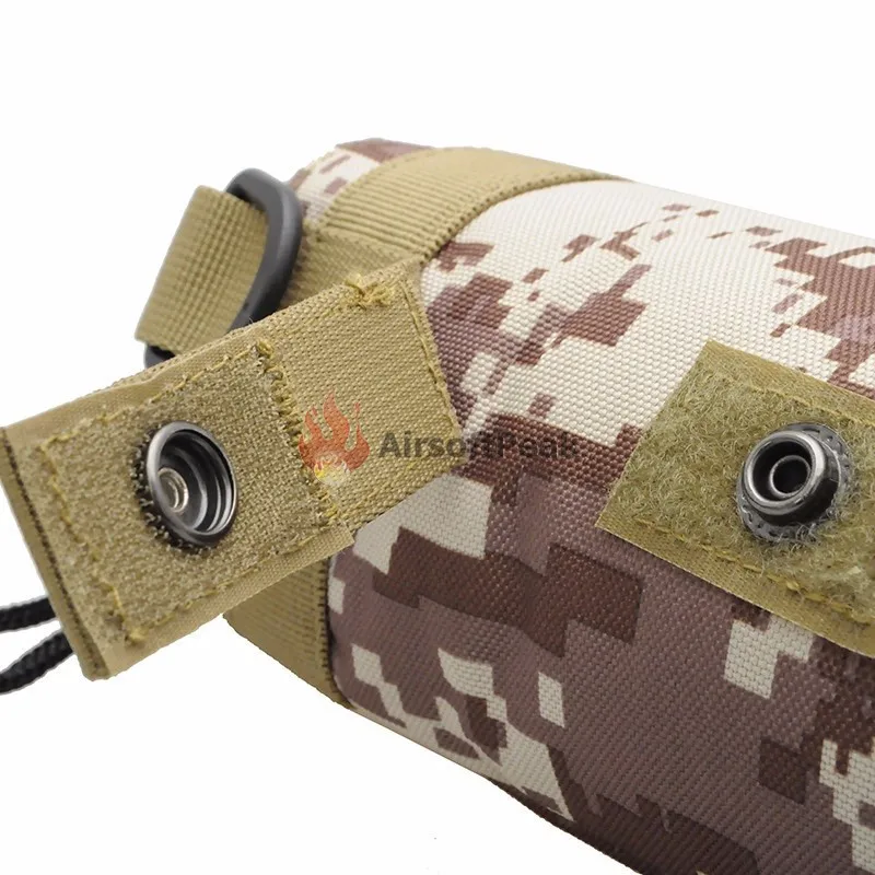 Тактические Аксессуары 600D Открытый МОЛЛE Открытый кемпинг Сумка для охоты Molle Страйкбол Охота Спортивный Чехол для бутылочки