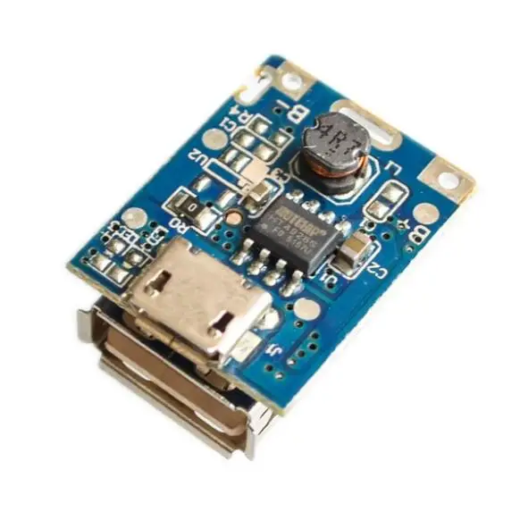 Модуль повышения мощности 5 В защитная плата для зарядки литиевых LiPo