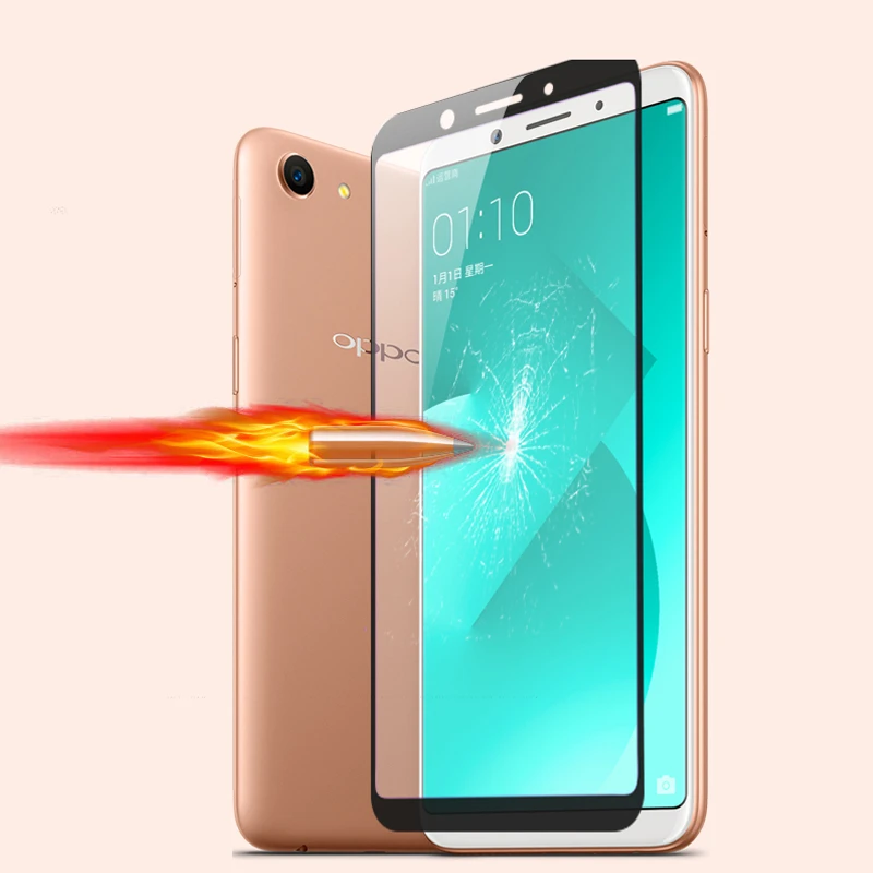 Wolfsay полное покрытие закаленное стекло Oppo F5 Стекло 9H твердость экрана протектор для Oppo F5 молодежное стекло для Oppo A73 A73T CPH1723