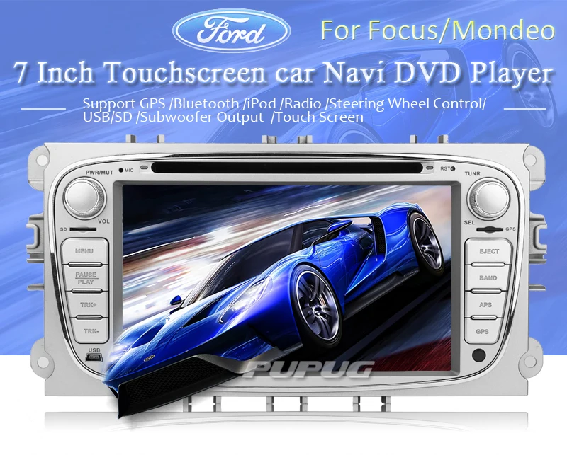 7-дюймовый сенсорный HD экран автомобиля DVD для Ford Mondeo и Fous модель 2012 2013 2014 2015 с GPS