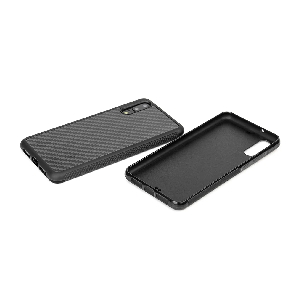 Чехол для Huawei P20 P20Lite Pro чехол из ТПУ и поликарбоната углеродного волокна тонкий