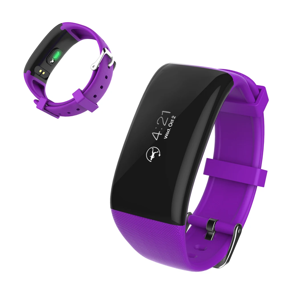 X16 Умный Браслет Heart Rate Monitor IP67 Водонепроницаемые Часы Шагомер Для iOS Android Мужчины