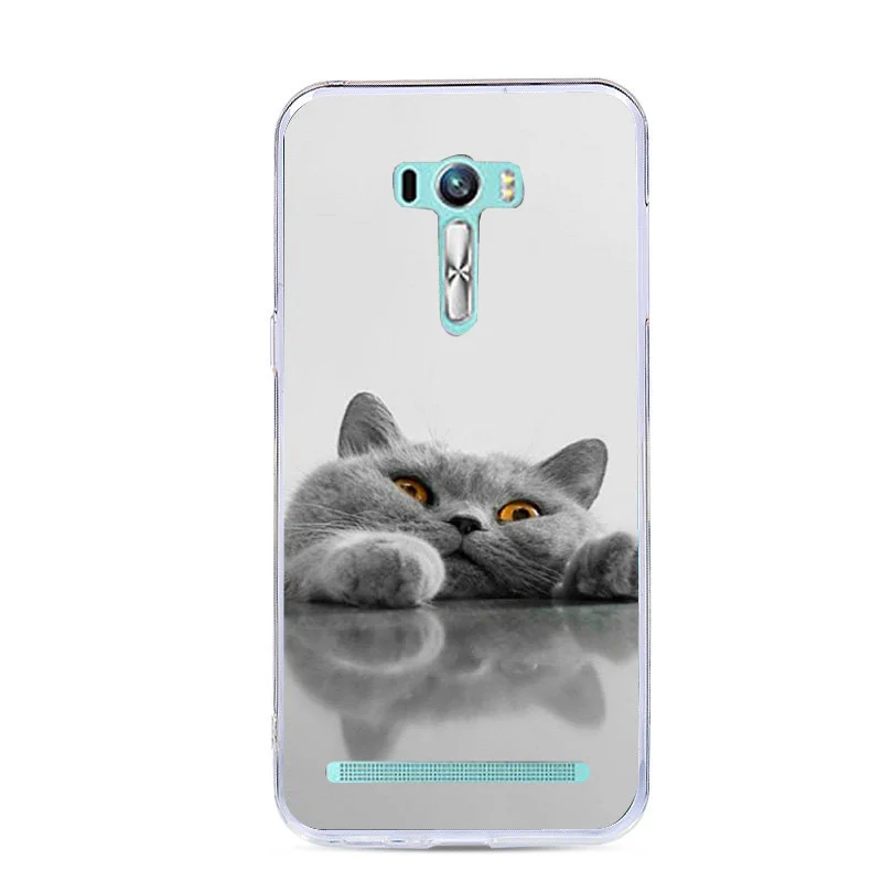 Мягкий чехол из ТПУ для Asus Zenfone Selfie ZD551KL 5 дюйма Защитная силиконовая задняя крышка