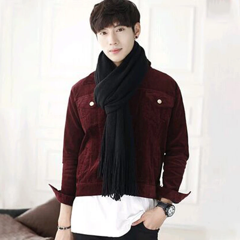 Фото Winter Warm Men Fashion Design Scarves Wool Knitted Cashmere Scarf Couple's High Quality Thick Long 5Color Аксессуары для Winter Warm Men Fashion Design Scarves Wool Knitted Cashmere Scarf Couple's High Quality Thick Long 5Color Аксессуары для