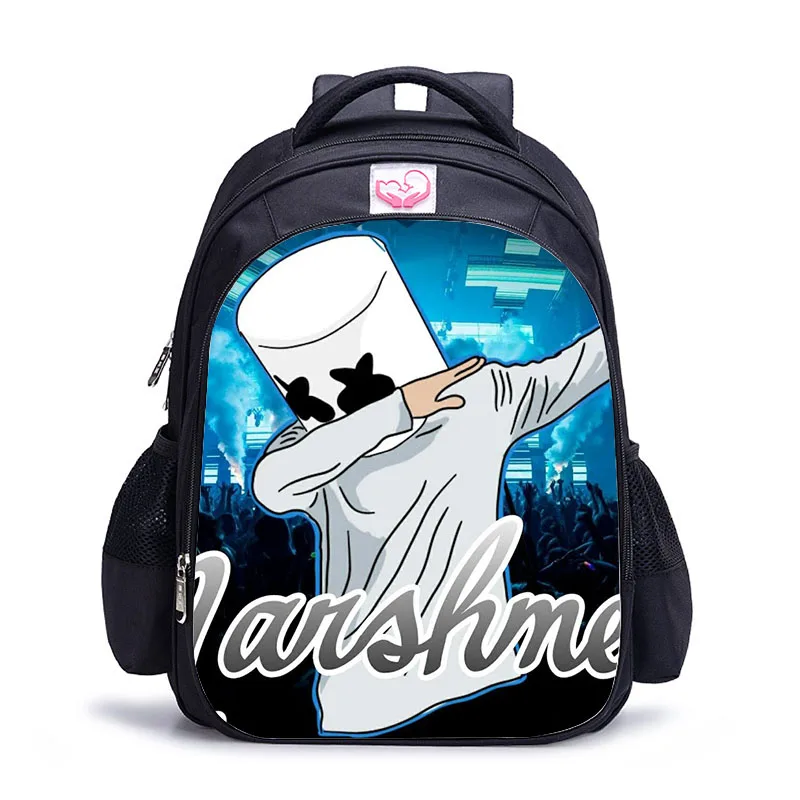 Детский Школьный рюкзак Marshmello, школьный рюкзак для мальчиков и девочек, рюкзаки для девочек, Mochila Escolar Menina - Цвет: big10