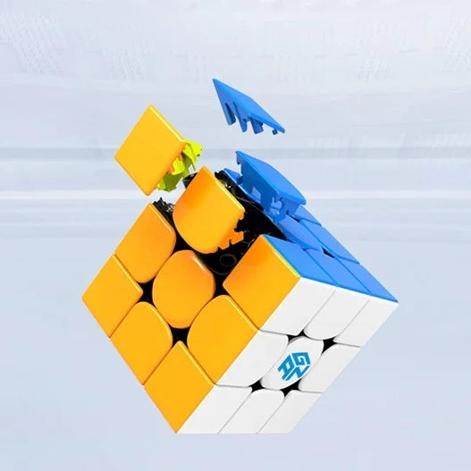 Новейший магнитный кубик Gan354M 3x3x3 Gans 3x3x3, Магический кубик, профессиональный кубик GAN 354 м, 3x3, скоростной кубик, вращающиеся развивающие игрушки