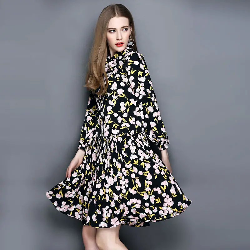 2017 Лидер продаж трапециевидной формы Vestidos De Fiesta женское платье Новый женский с