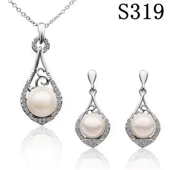 S319S/Free Shipping wholesale 925 jewelry set classic style necklace&ampearrings sets fashion | Украшения и аксессуары