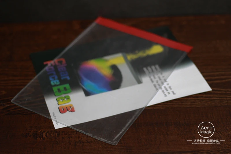 Прозрачная сумка для фокусников аксессуары съемки крупным планом комедия