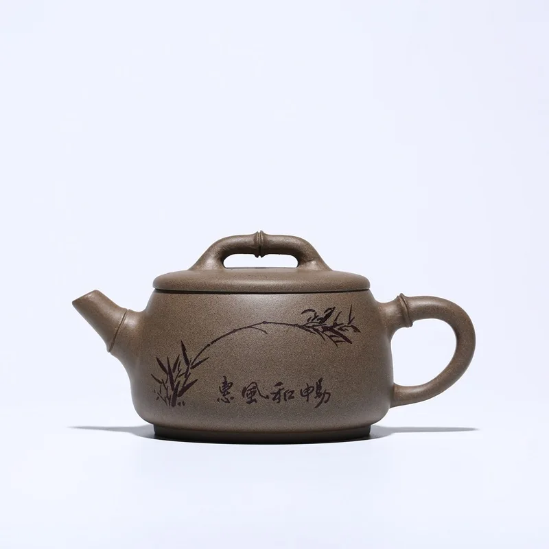 

Authentic yixing recommended all hand undressed ore its big mud stone gourd ladle pot of kung fu tea tea set gift custom