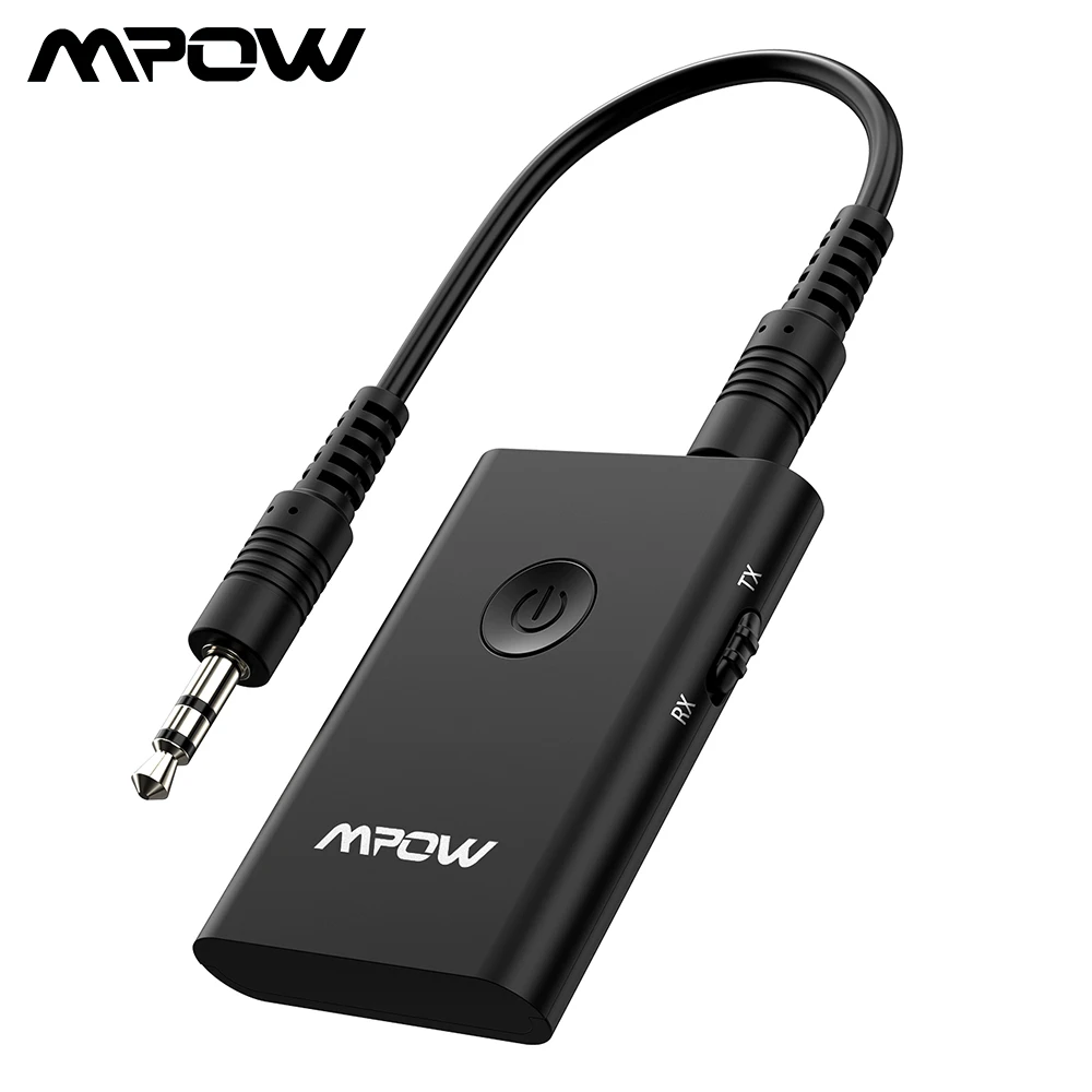 Mpow BH283 Bluetooth приемник передатчик беспроводной автомобильный аудио система адаптер портативный 3,5 мм APXT приемник для автомобиля/ТВ/динамик