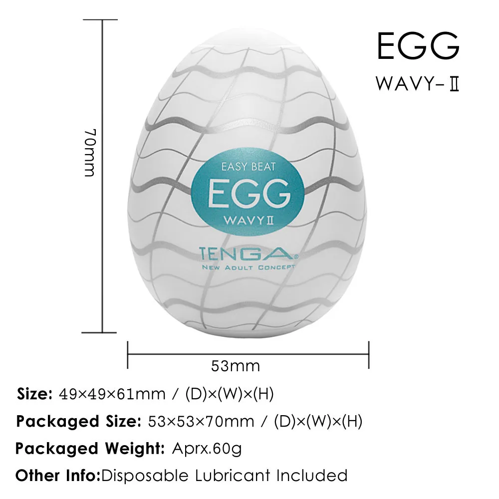 Новинка TENGA Egg 6 моделей мужской мастурбатор чашка силиконовое яйцо с смазочным