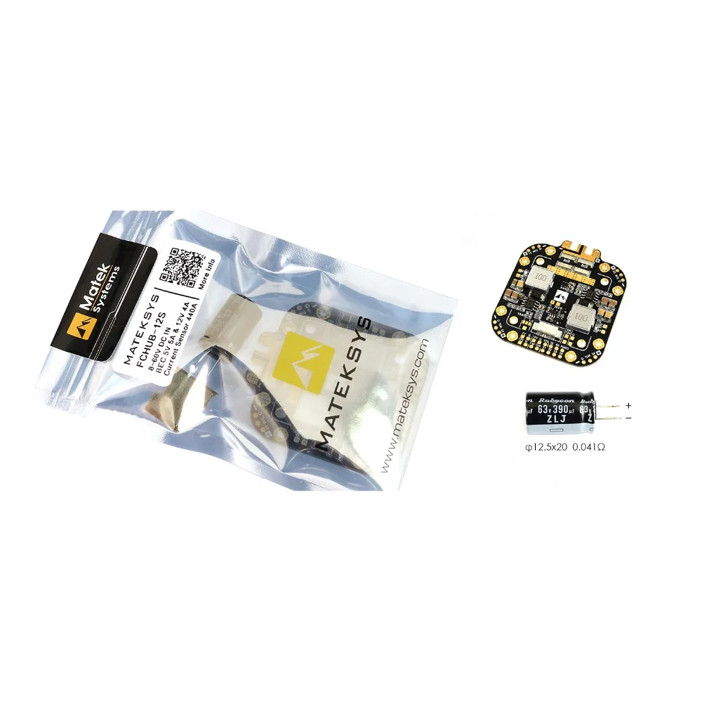 Распределительная плата Matek для XCLASS PDB Hub 8 в и 60 (3 ~ 12 с) встроенный датчик тока 440A
