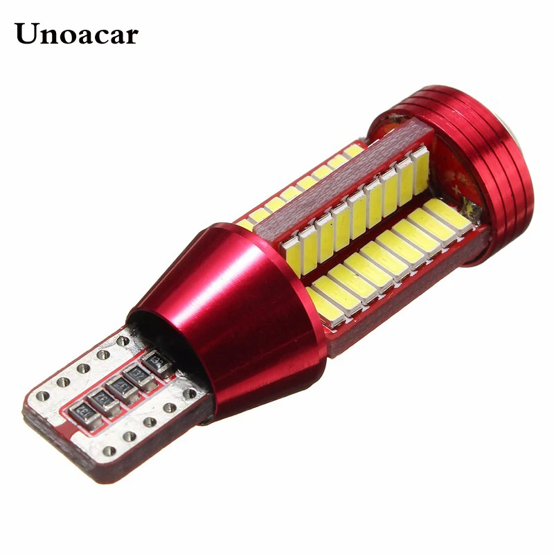 10X супер яркий Canbus T10 78 SMD 4014 W5W светодиодный автомобильный светильник лампа для