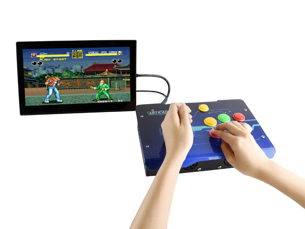 Arcade C 1P набор аксессуаров аркадная консоль Строительный для Raspberry Pi 1 плеер