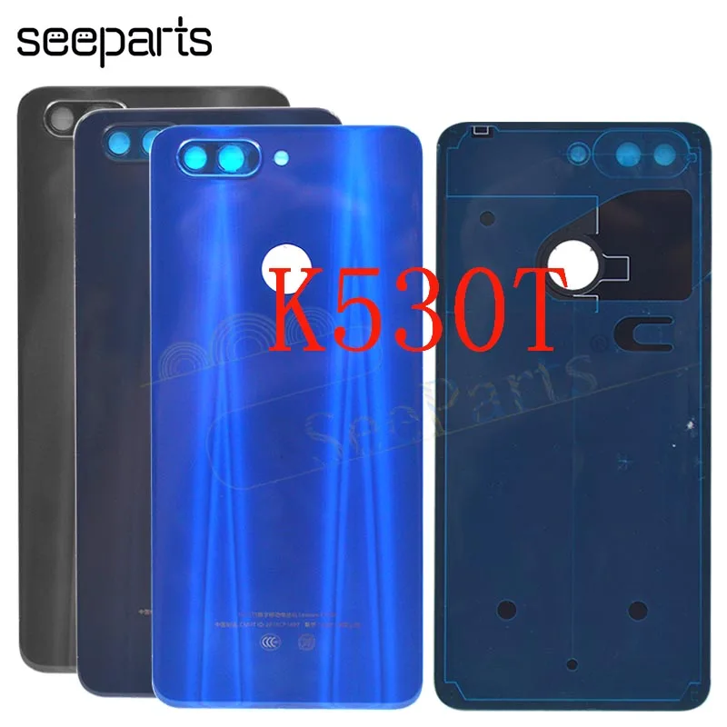 Оригинальная новая крышка Lenovo K5 задняя батарейного отсека корпуса с крышкой