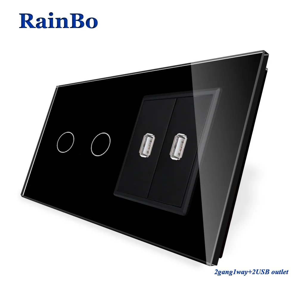 RainBo сенсорный экран управления-закаленное стекло-панель-настенный