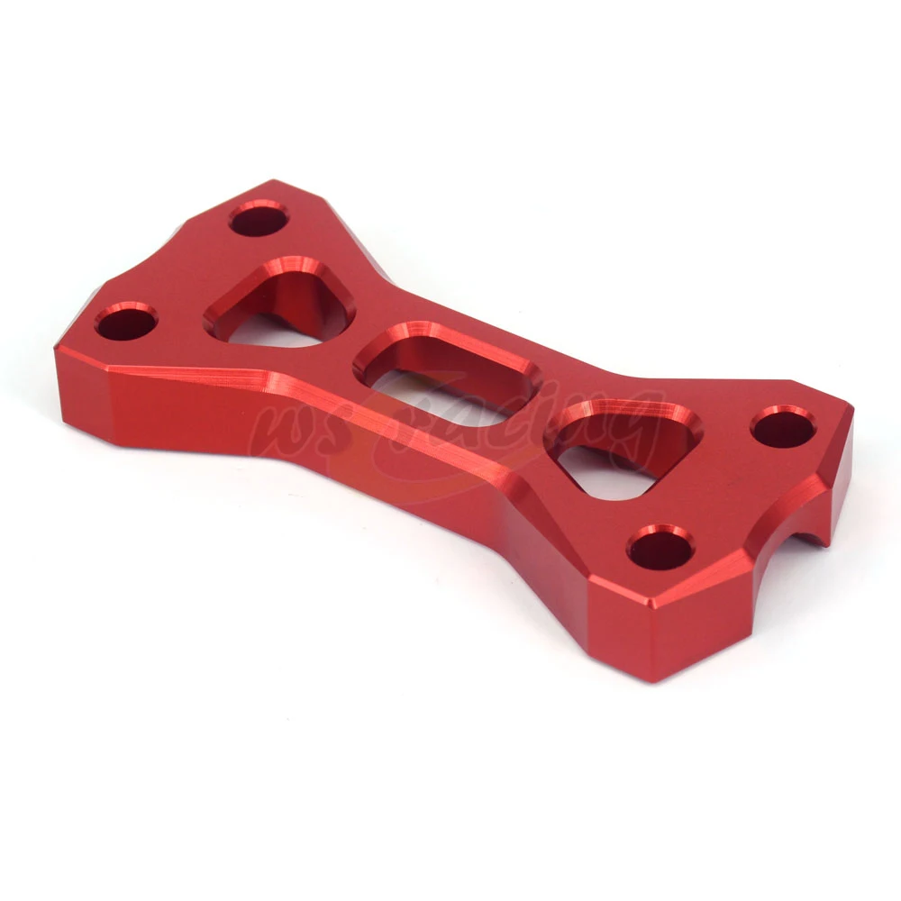 Красная заготовка 22 мм крепление на руль верхняя планка зажим для Honda CR 125R 250R CRM250R