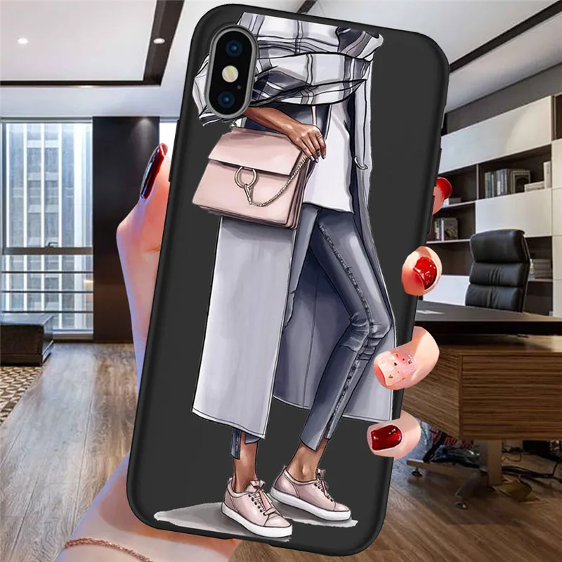 H1716 Для iPhone X XR XS Max 5 5S SE 6 6S 7 8 One Plus 5 5T 7 Pro Oneplus 6 6Tphone чехол для телефона Funda Coque Etui Fashion Woman - Цвет: H1716