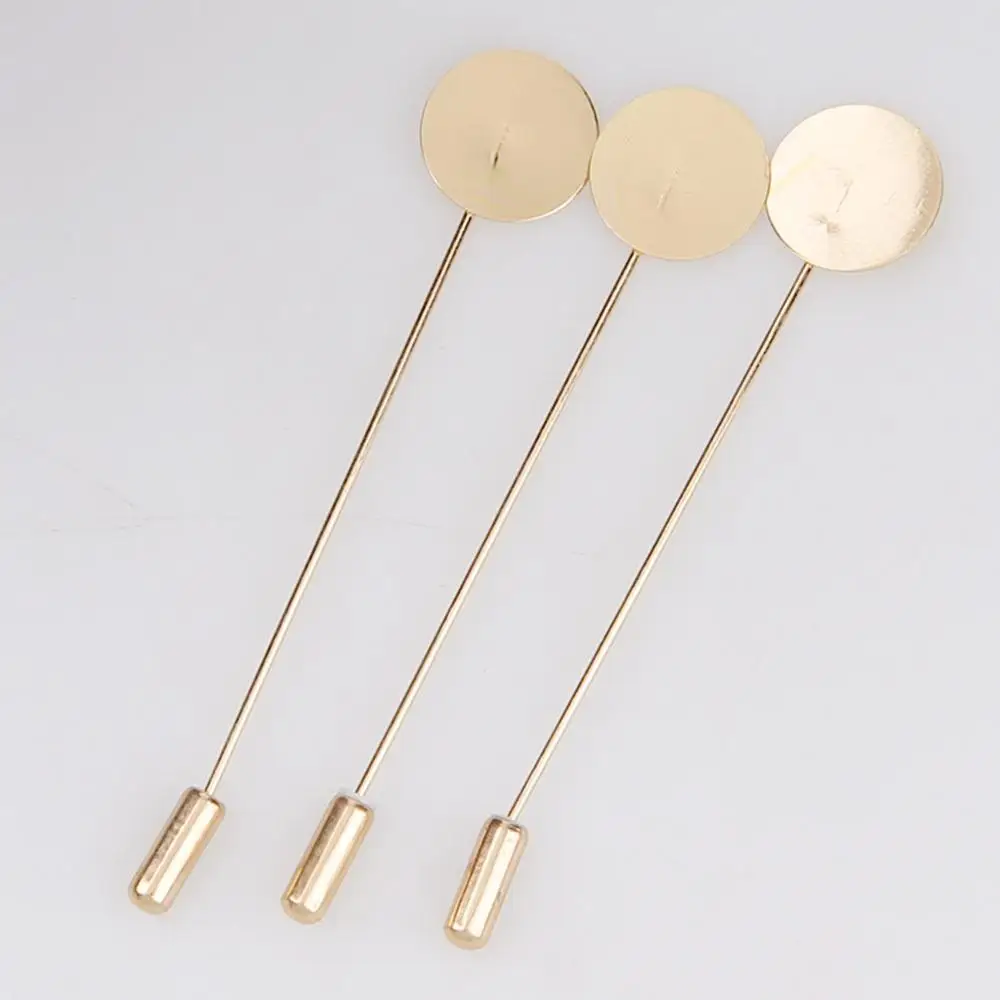 Gold 83x20mm Заводская Роскошная золотая и Посеребренная Имитация Жемчуга, сплав, медь, длинная брошь, булавка, сделай сам, с отворотом, для платья, ювелирные изделия, броши, аксессуары - Цвет: Gold 83x20mm