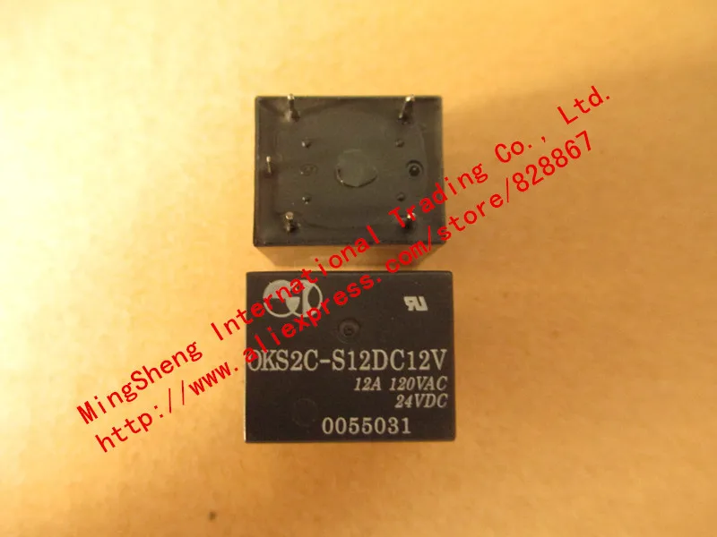 Оригинальный новый 100% 5pin (5 футов) OKS2C S12DC12V S12 12В 12А 120В переменного тока 24В