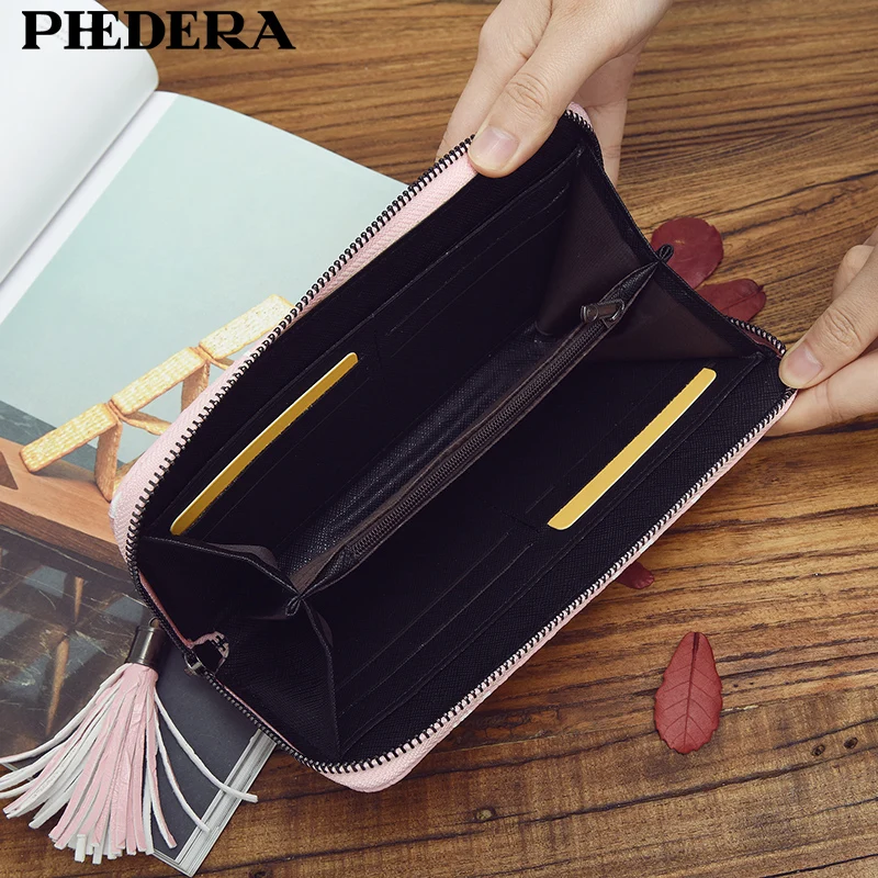 Акция роскошный длинный женский кошелек с рисунком аллигатора модные кожаные