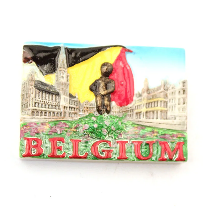 1 шт./компл. Belgium Brugge brassesls стиль ручной работы туристический сувенир для