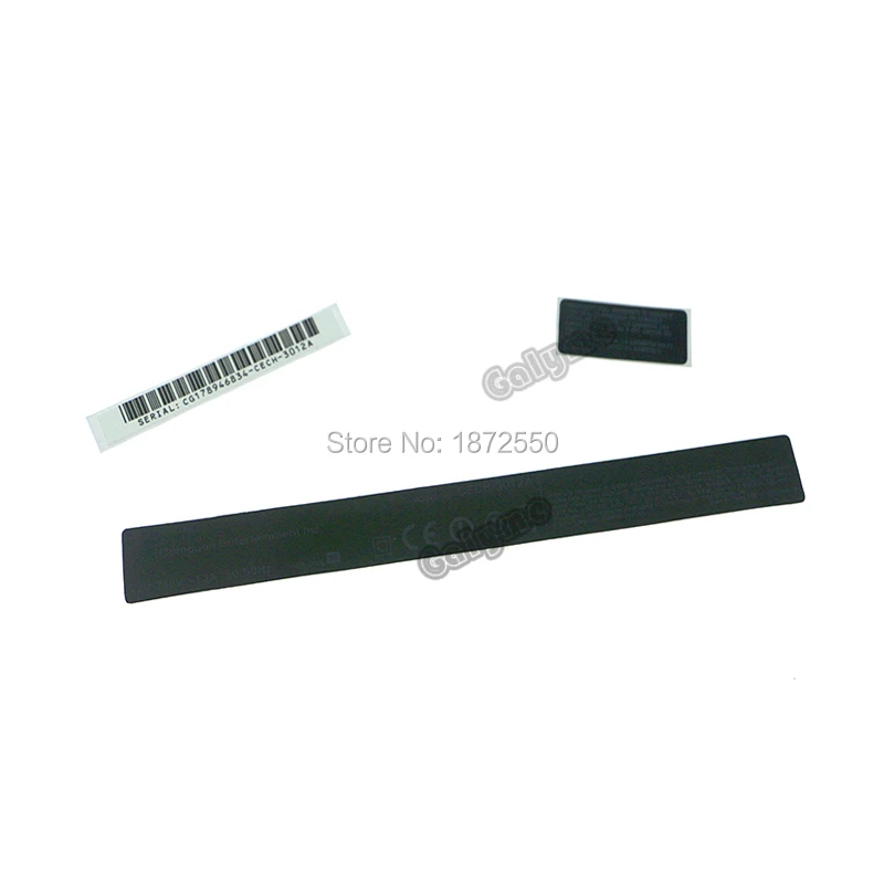 30sets/lot Plastic For PS3 Playstations 3 Console Slim CECH-3012A 3K 3000 Housing Shell Sticker Label Seals Game Repair Parts |