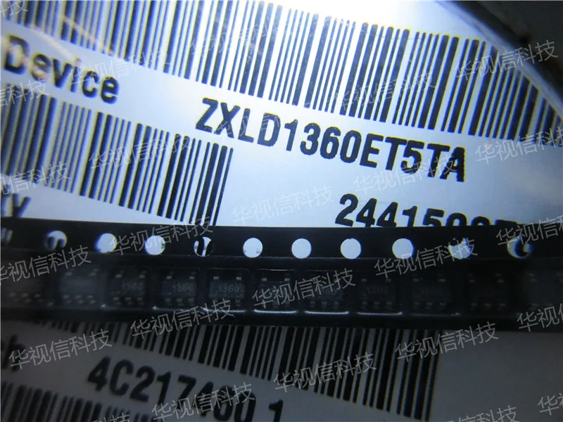 ZXLD1360ET5TA светодиодные осветительные драйверы 7 30 в вход 1Amp с внутренним