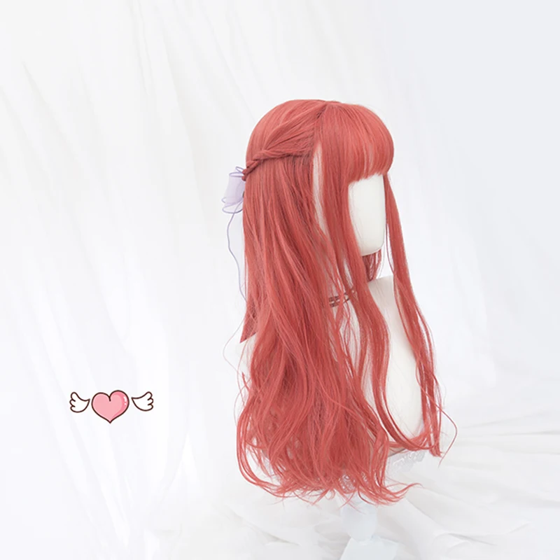 Красивые длинные вьющиеся женские волосы парик для косплея синтетический в