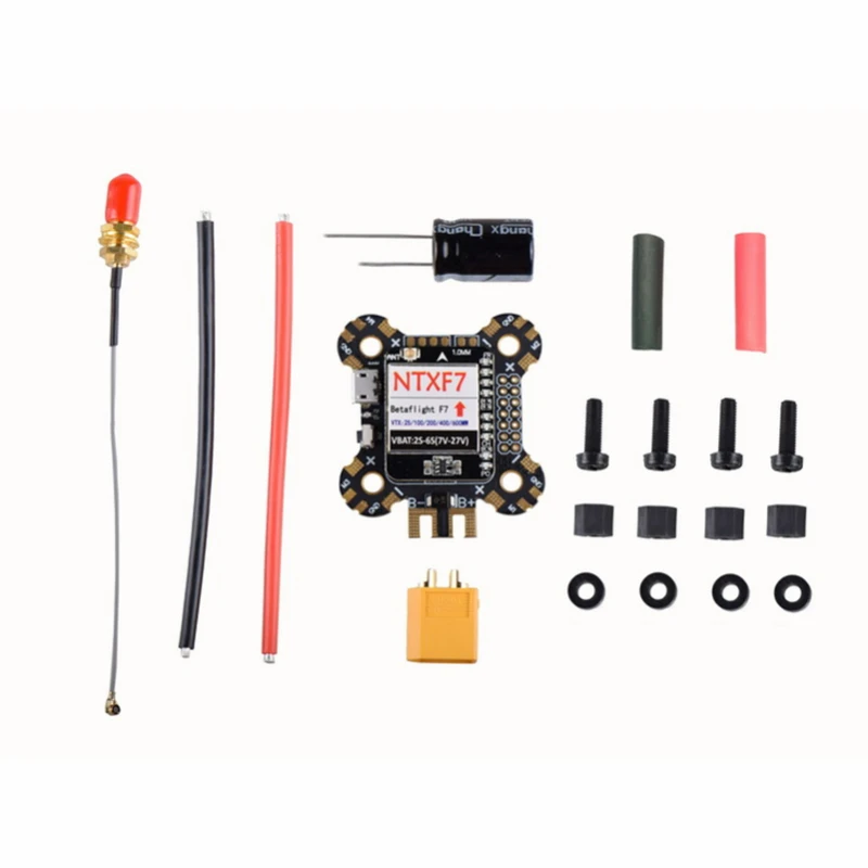 Контроллер полета Betaflight F7 NTXF7 25/100/200 МВт переключаемый AV передатчик для гоночного