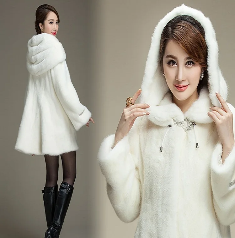 Новая мода осень и зима 2017 европейский американский искусственный мех норки