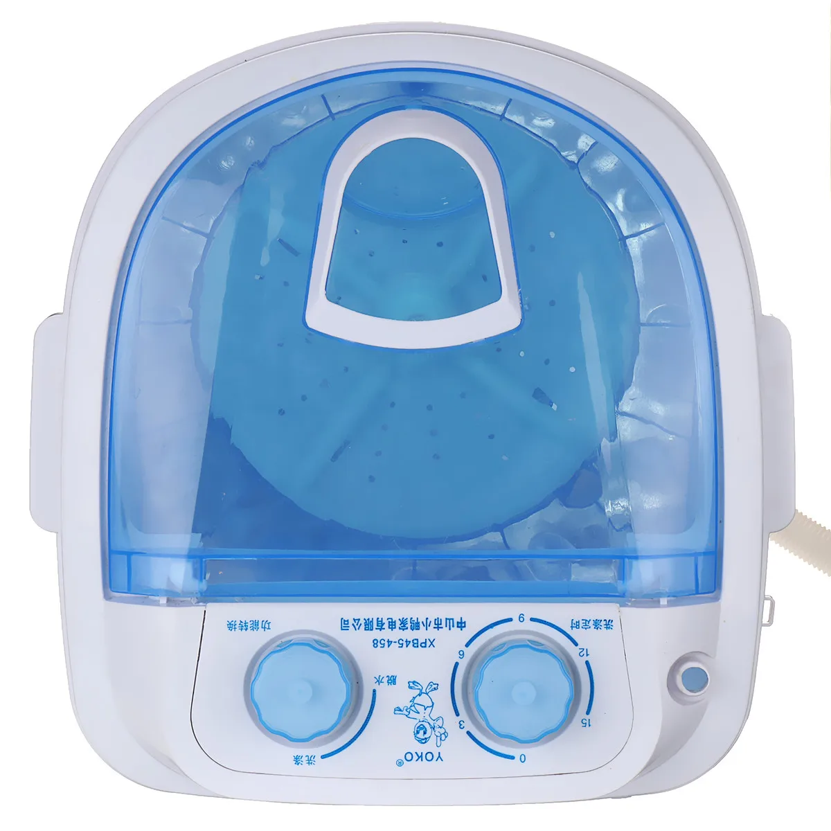Mini Wash Machine Semi-automatic Single-barrel Washer Prevent Winding Wave Wheel Laundry Product