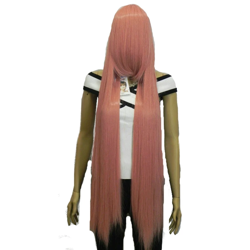 

StrongBeauty Women's Wigs Cosplay Party Side Bang Long Straight Purple, pink 12 Color Full Synthetic Hair Wig