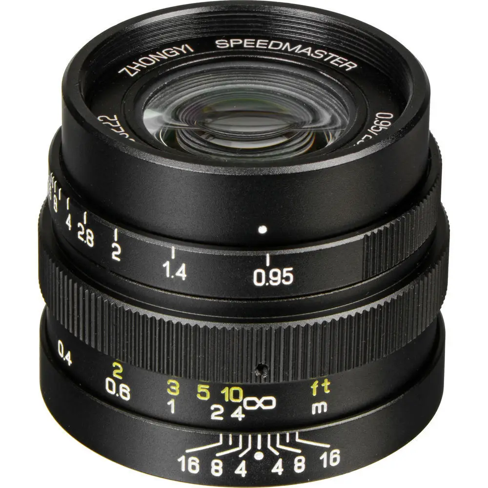 Mitakon Zhongyi Speedmaster 25 мм f/0,95 для M4/3 Micro Four Thirds M43 MFT камера GH4 OM-D EM1 BMPCC