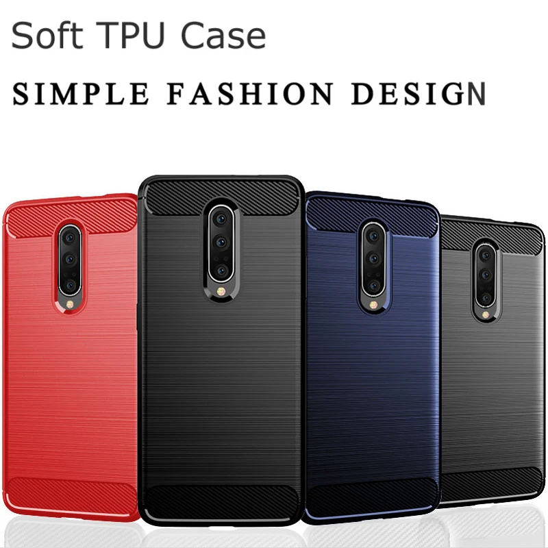 Чехол Esobest из мягкого ТПУ углеродного волокна для oneplus 6 6t силиконовый чехол 7 pro с