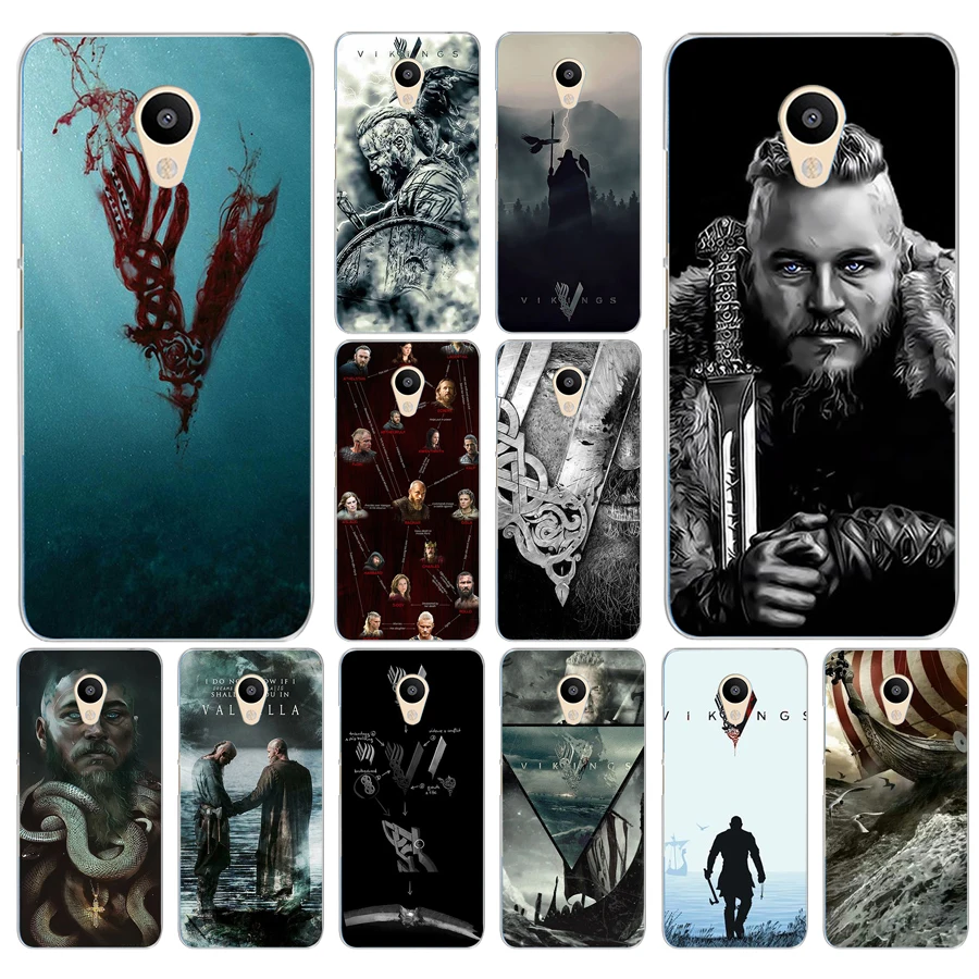 254DD Vikings жесткий прозрачный чехол для Meizu M2 M3S M3 M5S Mini note M5 M6 U10 U20|Бамперы| |