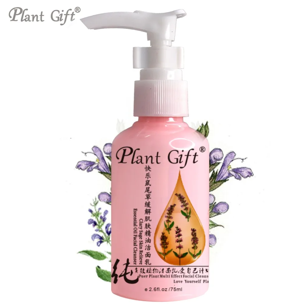 

Sage Anti-Ance Facial Cleanser 60G Essential Oil Promote acne skin rapid metabolism, add skin protein