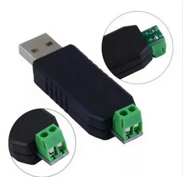 2 шт. USB к RS485 485 адаптер конвертер Поддержка Win7 XP Vista Linux Mac OS WinCE5.0 g | Электронные