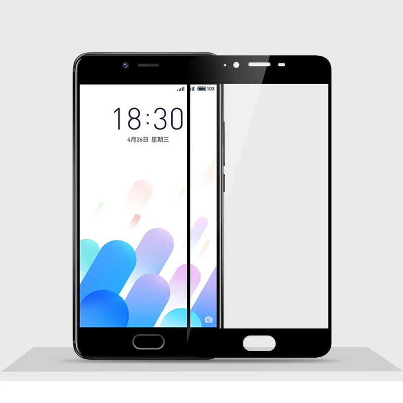 2 шт 3D закаленное стекло для Meizu E2 полное покрытие экрана Защитная пленка Meilan