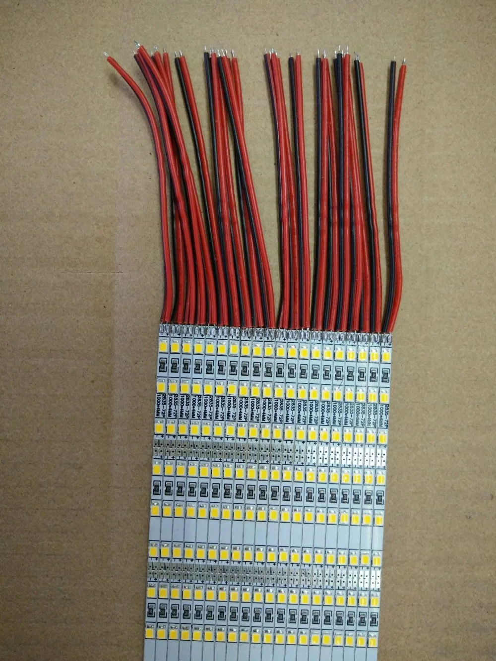 4 мм ширина яркость 100 шт. * см Заводская оптовая продажа DC 12 В 72 SMD/120 smd 2835