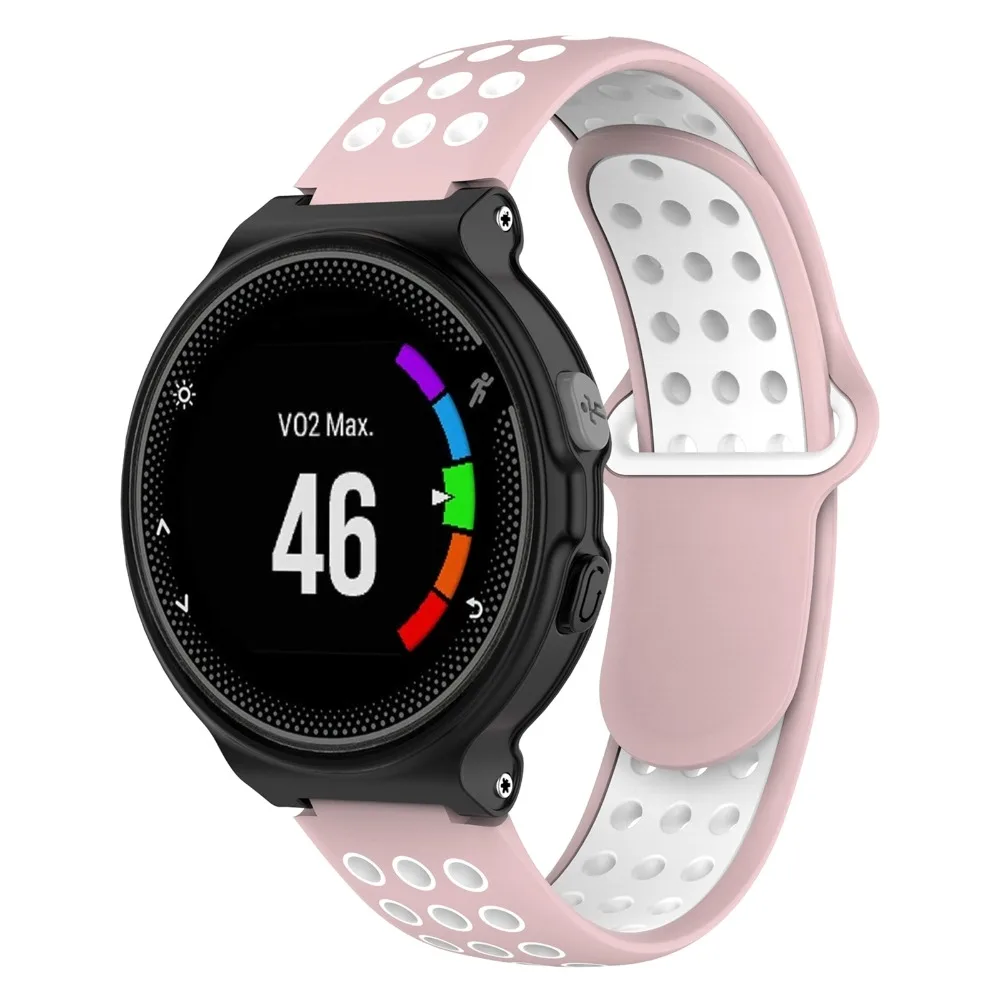 22 мм спортивный силиконовый ремешок на запястье для Garmin Forerunner 220 230 235 630 620 735 Garminm