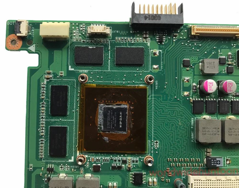 Классная материнская плата для Asus N56VM гнездо для ноутбука PGA989 чипсет HM76 P/N N56VM основная плата GT630 2G DDR3 полностью протестирована