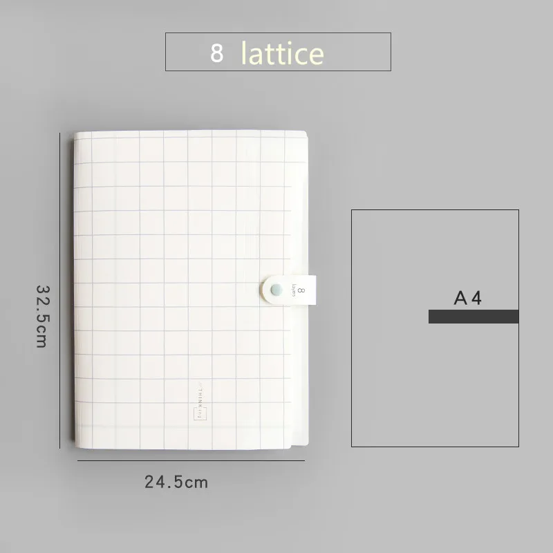 Офисные пластиковые папки органайзер с несколькими карманами для файлов A4 папка