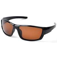 Brightblack brown TAGION спортивные очки мужские поляризованные солнцезащитные очки ночного видения очки для вождения желтые линзы коричневые очки для женщин - Цвет линз: Brightblack brown