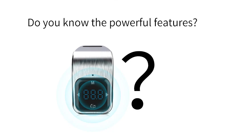 CDEN Car MP3 Player Bluetooth Receiver Handsfree Phone Car FM Transmitter USB Charger TF Card Music Player Touch Button