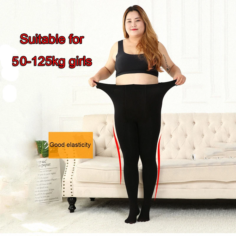 Facre Новый осень зима размера плюс 1/3 шт. M 3XL большое эластичные колготки для женщин