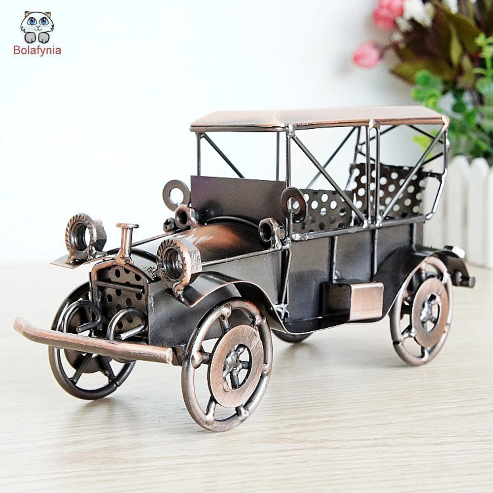 

BOLAFYNIA 24 alloy 1924 metal crafts classic car model toy children baby toy for Christmas birthday gift